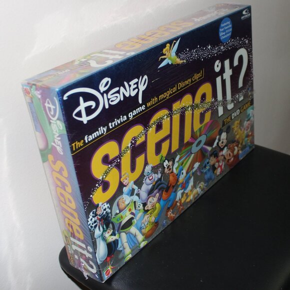 3/$77❤️new Disney Scene It? DVD Family Trivia Board Game 2004 Mattel Pixar - Picture 7 of 8